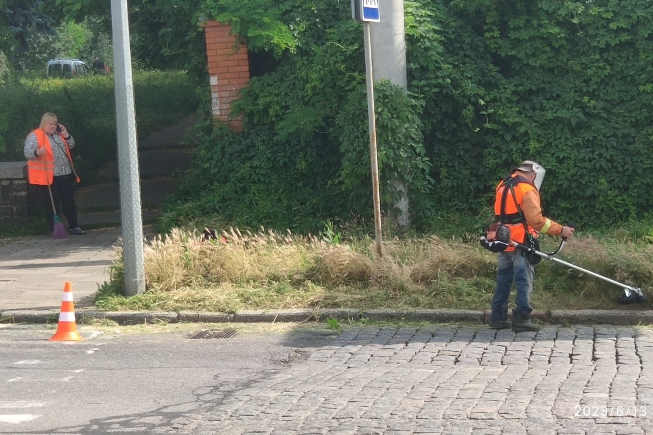 ПРАЦІВНИКИ КП «ЖЕО № 2»  ПРОДОВЖУЮТЬ ВИКОНУВАТИ   РОБОТИ  ПО   ПОКОСУ ТРАВИ ТА БУР’ЯНІВ – фото 4