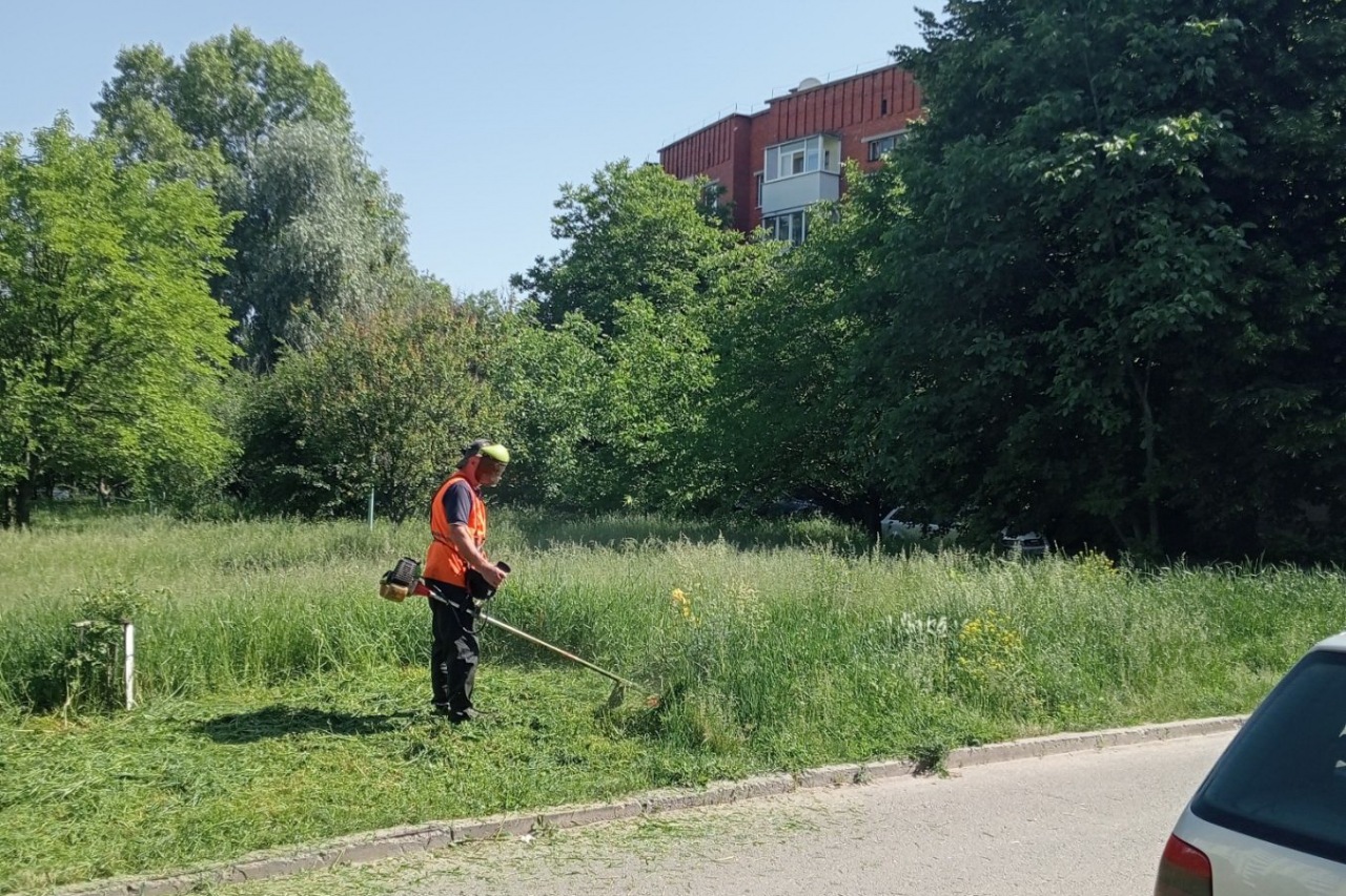 ПРАЦІВНИКИ КП «ЖЕО № 2» ПРОВОДЯТЬ РОБОТИ ПО ПОКОСУ ТРАВИ – фото 5