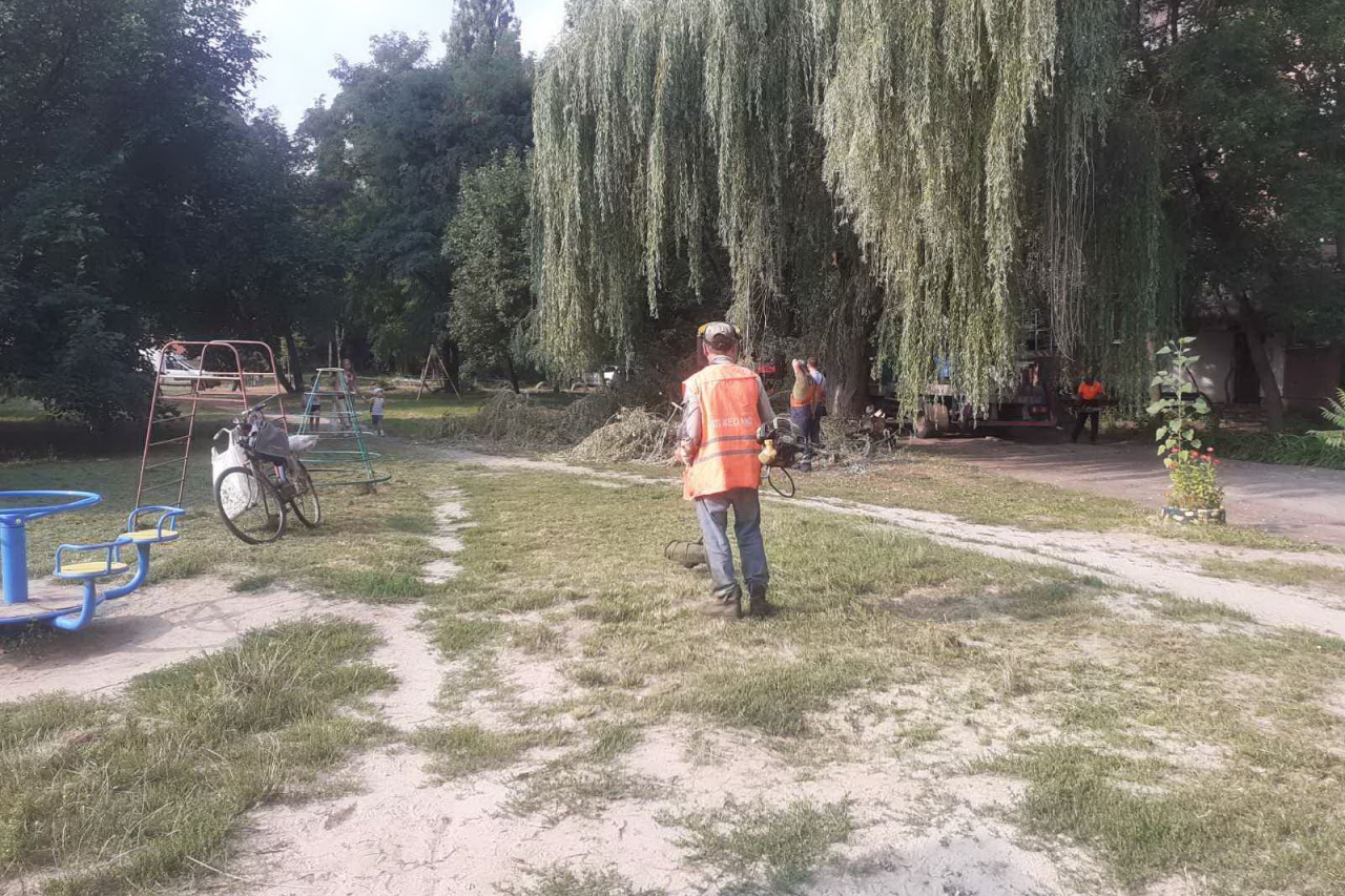 КП «ЖЕО № 2»  ПРОВОДИТЬ   РОБОТИ  ПО   ПОКОСУ ТРАВИ ТА БУР’ЯНІВ – фото 1