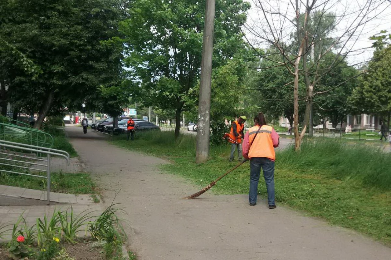 ПРАЦІВНИКИ КП «ЖЕО № 2»  ВИКОНУЮТЬ   РОБОТИ  ПО   ПОКОСУ ТРАВИ ТА БУР’ЯНІВ – фото 3
