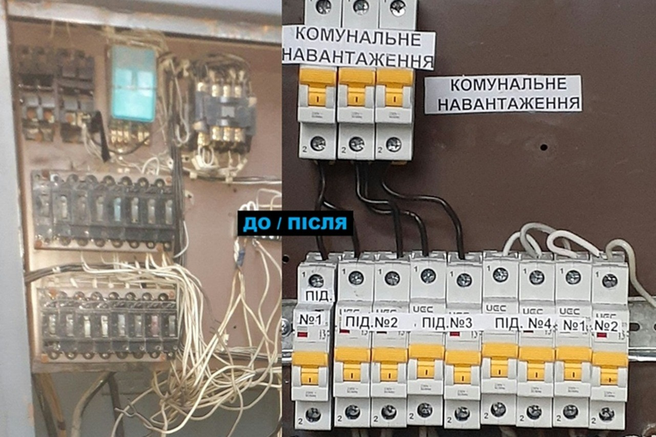 Електротехнічні роботи по вул. Огнівська, 12