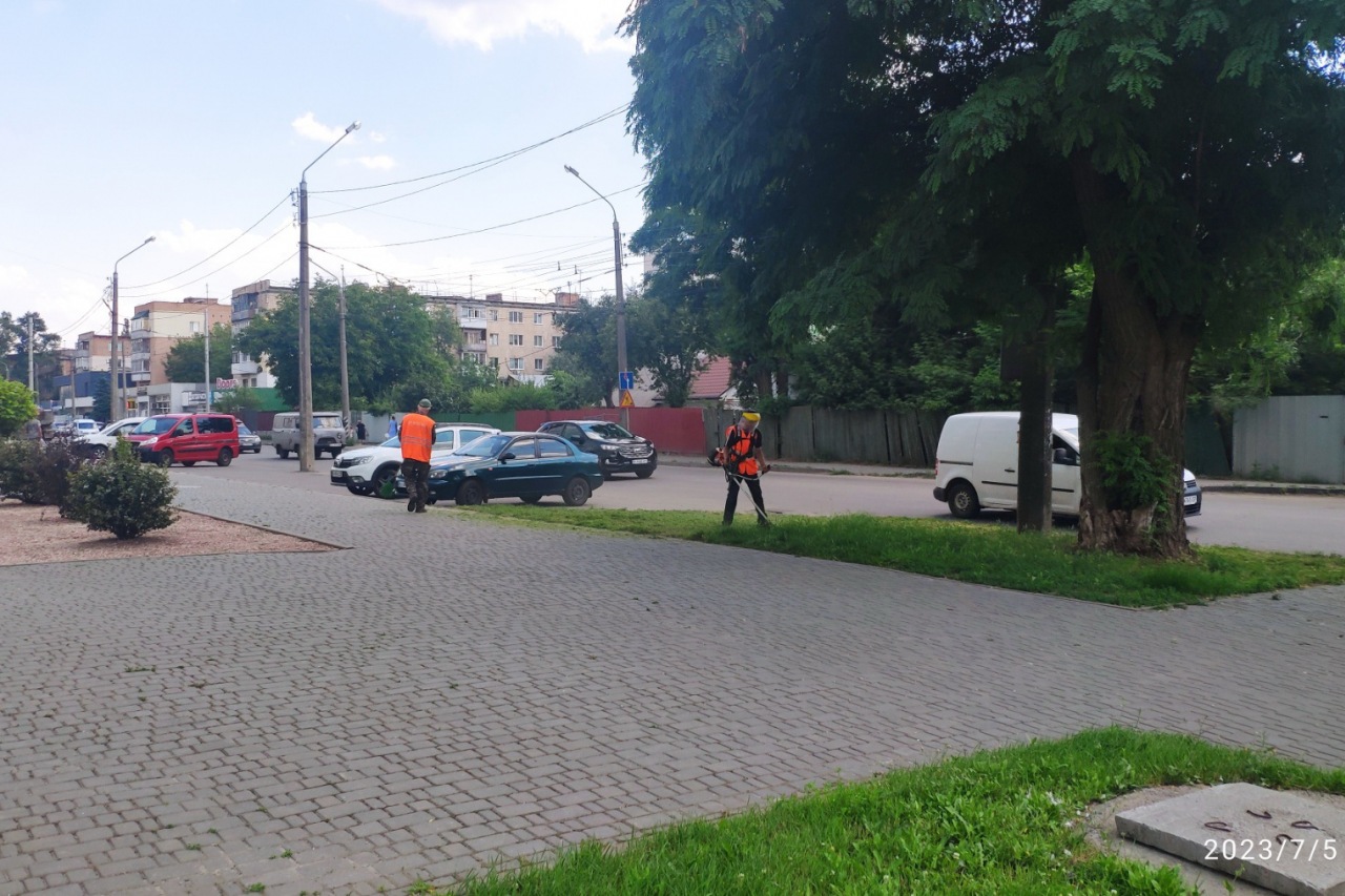 ПРАЦІВНИКИ КП «ЖЕО № 2»  ВИКОНУЮТЬ   РОБОТИ  ПО   ПОКОСУ ТРАВИ ТА БУР’ЯНІВ – фото 5