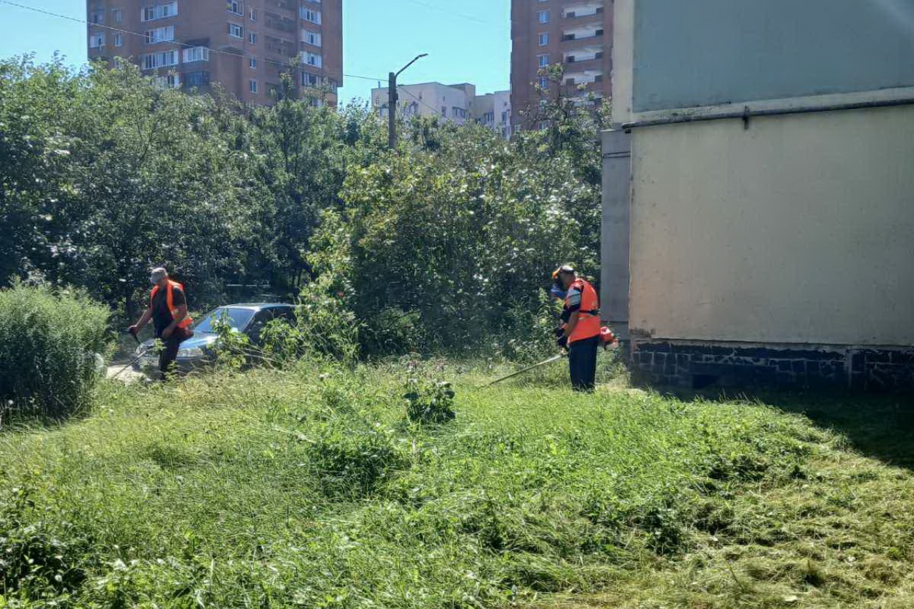КП «ЖЕО № 2»  ПРОВОДИТЬ   РОБОТИ  ПО   ПОКОСУ ТРАВИ ТА БУР’ЯНІВ – фото 3